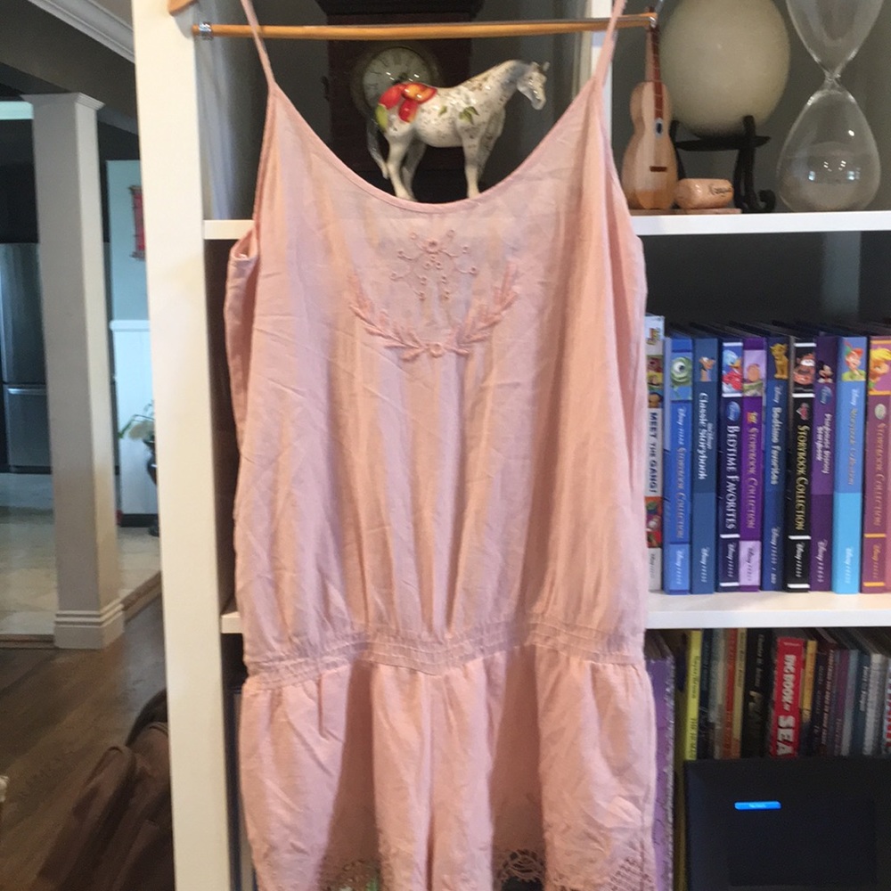 Zara Woman Blush Cami Romper